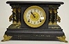 Ingraham "Adrian" Black Mantel Clock