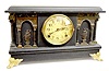 Sessions "Mozart" Black Mantel Clock
