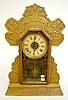 Ingraham "Micha" Oak Kitchen Clock