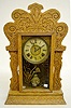 Sessions "Victor No. 2" Oak Kitchen Clock