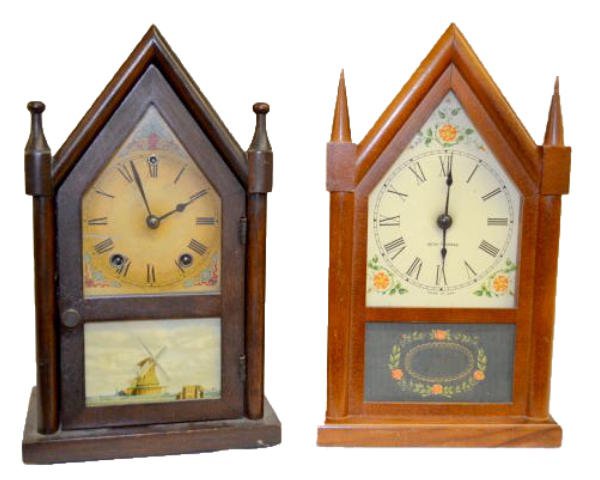 Gilbert & Seth Thomas Miniature Gothic Clocks — Antique Clocks Price Guide