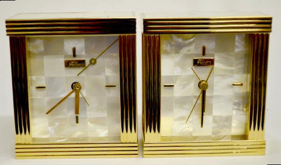 2 Altona Battery Operated Desk Clocks — Antique Clocks Price Guide