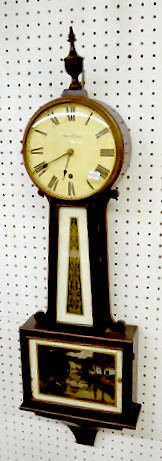 American New Haven Banjo Clock — Antique Clocks Price Guide