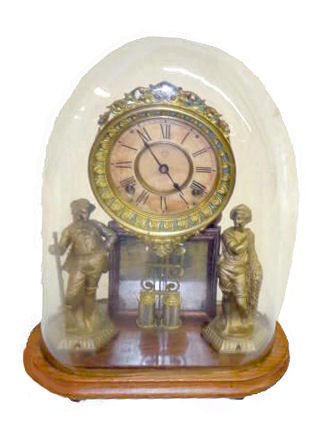 Ansonia Fisher & Hunter Crystal Palace Clock — Antique Clocks Price Guide