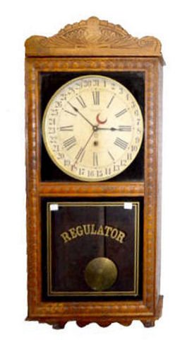 New Haven "Tampa" Calendar Wall Clock — Antique Clocks Price Guide