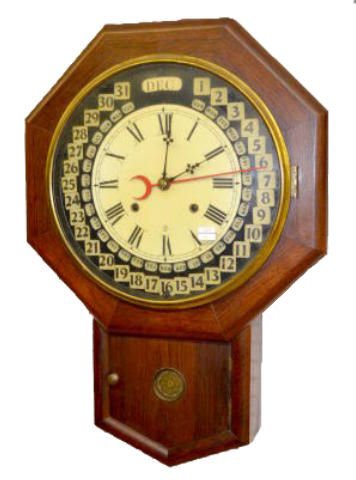 Gilbert "Alusha" Maranville Short Drop Clock — Antique Clocks Price Guide