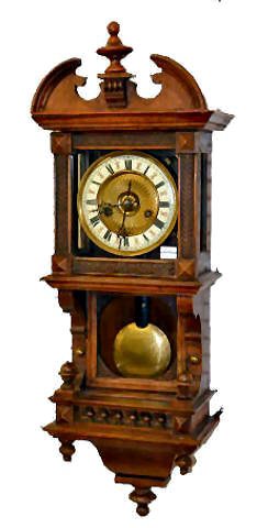 Ornate Carved German Berliner Clock — Antique Clocks Price Guide
