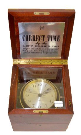 Hamilton Electronic Quartz Ship's Clock — Antique Clocks Price Guide