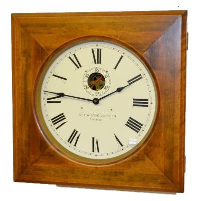 Self Winding Clock Co. 21" Gallery Clock — Antique Clocks Price Guide