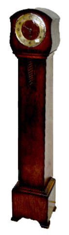 Antique Oak WMC Granddaughter Clock — Antique Clocks Price Guide