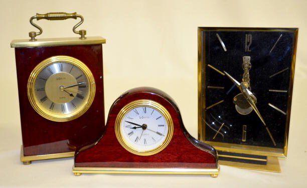 2 La Crosse & 1 Kaiser Dresser Clock — Antique Clocks Price Guide