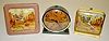 3 Antique Animated Alarm Clocks, Early Bird +