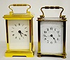2 Brass Carriage Clocks