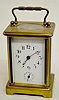 French Antique Carriage Clock w/Alarm