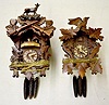 2 Cuckoo Clocks, 1 Musical,