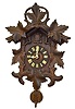 Antique Carved 2 Weight Cuckoo Clock