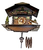 German 3 Wt. Musical Cuckoo Clock, AS IS