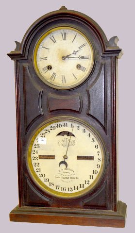 Ithaca 30 Day Calendar Clock — Antique Clocks Price Guide