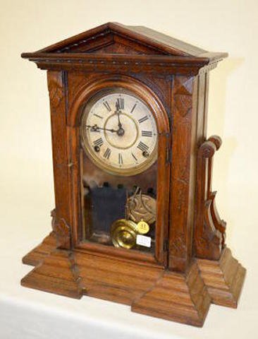 Ingraham ÓTontineÒ Shelf Clock — Antique Clocks Price Guide