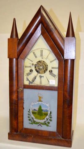 Terry & Andrews Steeple Clock — Antique Clocks Price Guide