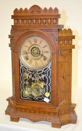 Gilbert Oak ÒAltaÓ Shelf Clock — Antique Clocks Price Guide