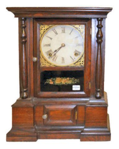 Atkins T&S Rosewood Shelf Clock — Antique Clocks Price Guide