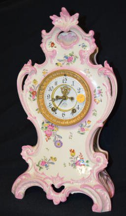 Ansonia Royal Bonn La Rive China Clock — Antique Clocks Price Guide