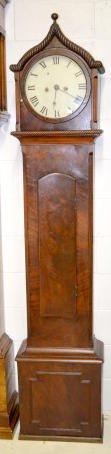 English Onion Top 8 Day Tall Case Clock — Antique Clocks Price Guide