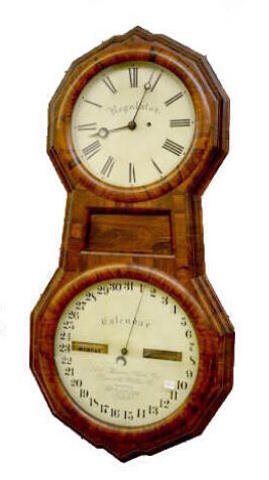 Seth Thomas Office Calendar Clock No. 1 — Antique Clocks Price Guide