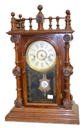 Welch Rosewood Patti Gerster Shelf Clock — Antique Clocks Price Guide