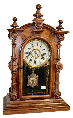Welch Patti V.P. Rosewood Shelf Clock — Antique Clocks Price Guide