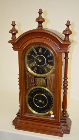 Mahogany New Haven Fashion No. 9 Clock — Antique Clocks Price Guide