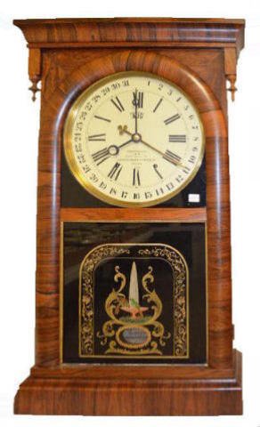 Ansonia Brass & Copper Calendar Clock — Antique Clocks Price Guide