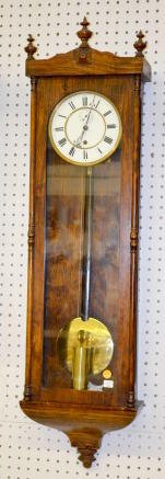 One-Weight Vienna Regulator Clock — Antique Clocks Price Guide