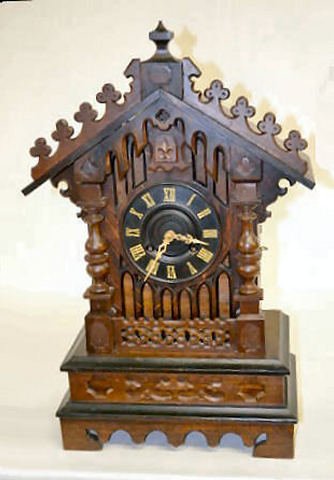 Large Fusee Short Cuckoo Clock — Antique Clocks Price Guide