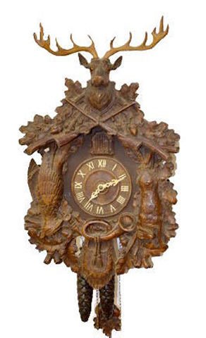 Lux Lrg. Cuckoo Clock — Antique Clocks Price Guide