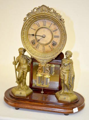 Ansonia Fisher & Hunter Crystal Palace Clock — Antique Clocks Price Guide