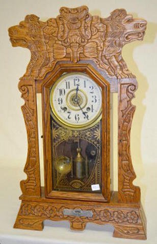New Haven ÓNorickÒ 8 Day T&S Short Clock — Antique Clocks Price Guide