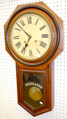 Ansonia Long Drop School Clock — Antique Clocks Price Guide