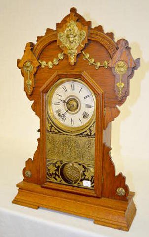 Seth Thomas Metal Series No. 1115 Shelf Clock — Antique Clocks Price Guide