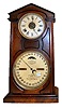 Ithaca Double Dial Calendar Clock