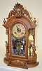 Ansonia Oak ÓTriumphÒ Parlor Clock