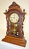 Welch Walnut Parlor Shelf Clock