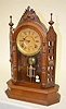 Gilbert Walnut ÒTurettoÓ Parlor Clock