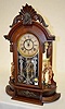 Ansonia Walnut ÓTriumphÒ Parlor Clock