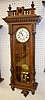 Gustav Becker 2-Weight Wall Clock