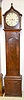 English Onion Top 8 Day Tall Case Clock