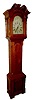 American Walnut Time & Calendar Tall Case Clock