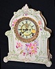 Ansonia Royal Bonn La Mosella China Clock