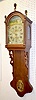 Antique Dutch Hood 1 Weight Wall Clock